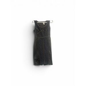Cache Black Lace Sheath Dress Size 8 Sleeveless Cocktail Evening